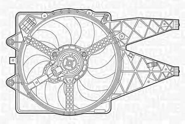 Ventilator, radiator