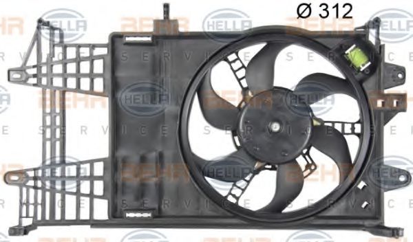 Ventilator, radiator