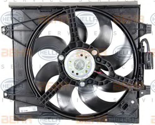 Ventilator, radiator