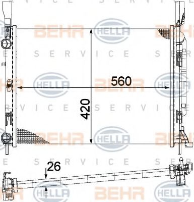Radiator, racire motor