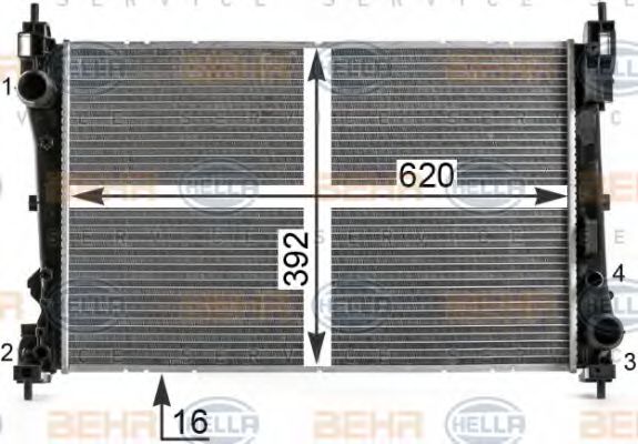 Radiator, racire motor
