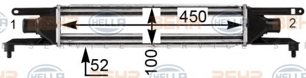 Intercooler, compresor