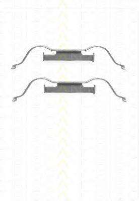 Set accesorii, placute frana