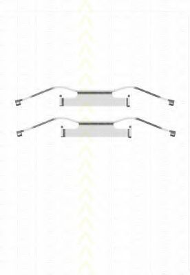 Set accesorii, placute frana