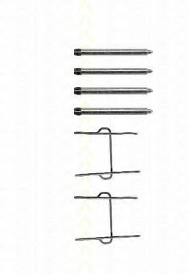 Set accesorii, placute frana