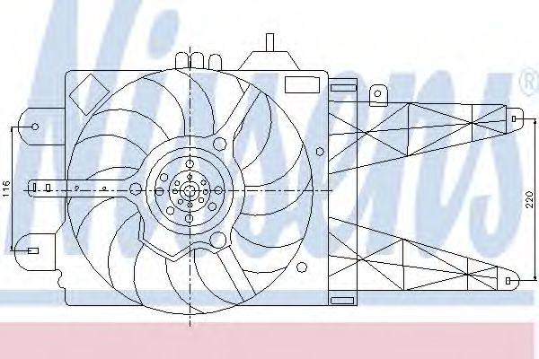 Ventilator, radiator