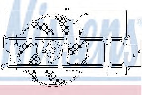 Ventilator, radiator