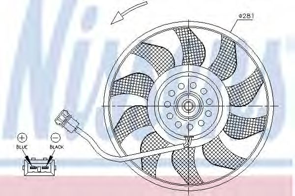 Ventilator, radiator