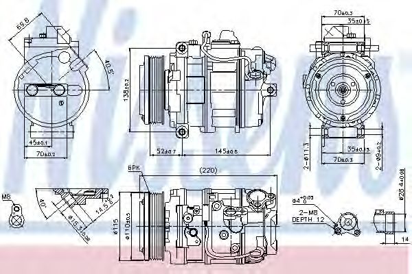 Compresor, climatizare