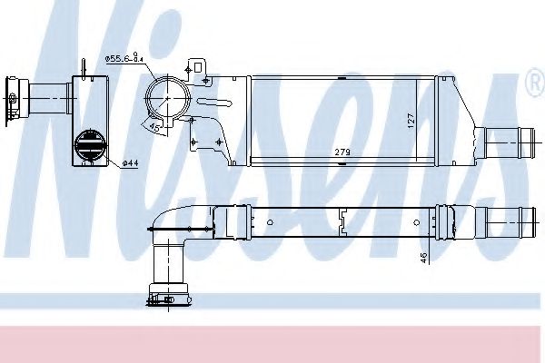 Intercooler, compresor