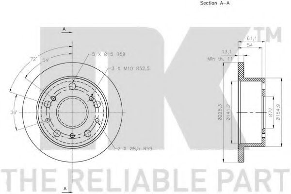 Disc frana