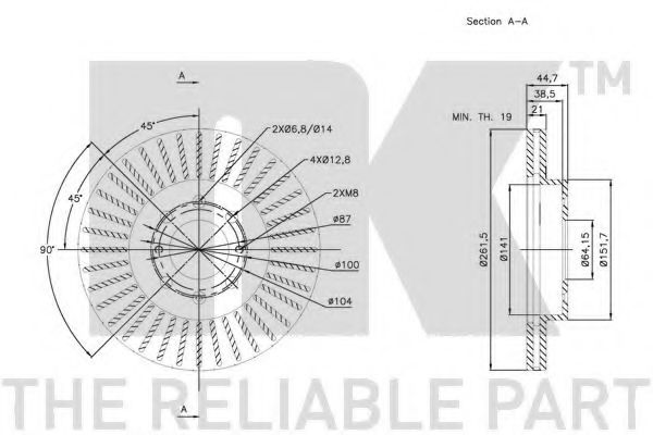 Disc frana