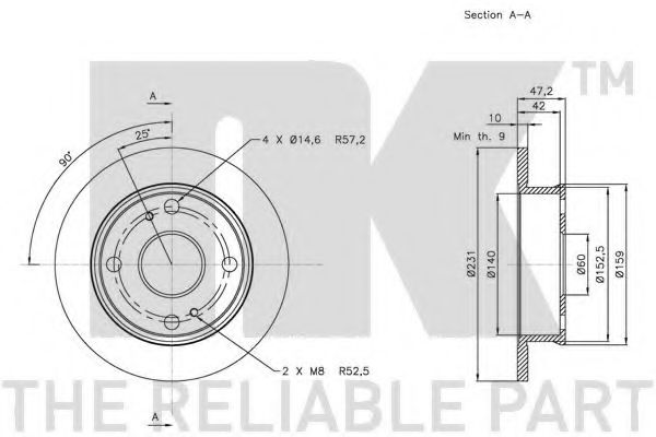 Disc frana