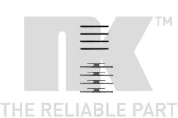 Set accesorii, placute frana