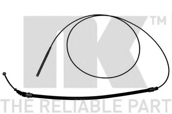 Cablu, frana de parcare