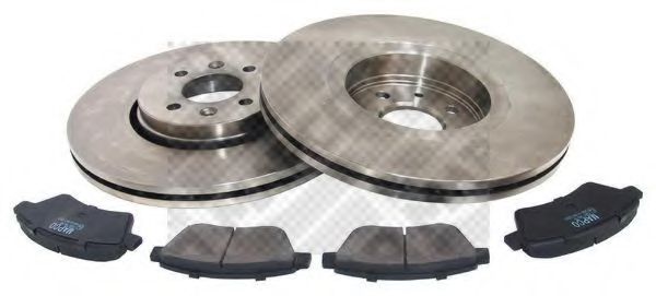 Set frana, frana disc