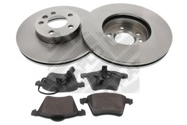 Set frana, frana disc