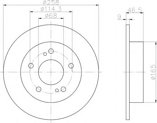 Disc frana