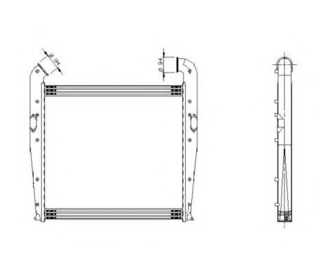 Intercooler, compresor