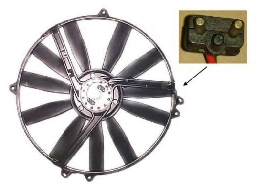 Ventilator, radiator
