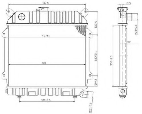 Radiator, racire motor