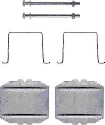 Set accesorii, placute frana