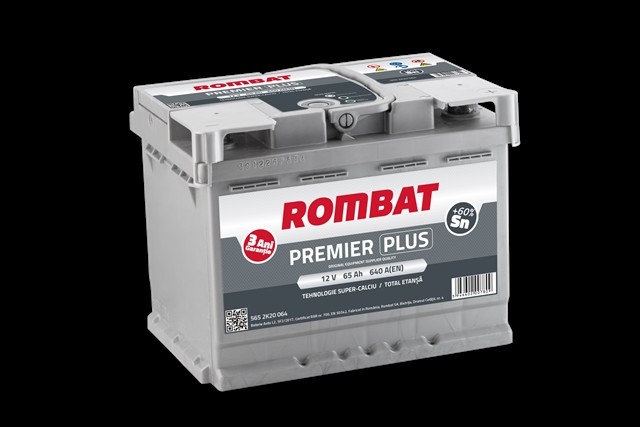 PREMIER PLUS 65AH 640A 242X175X190 +DR - PRETUL INCLUDE BATERIA VECHE LA SCHIMB! - 3 ani garantie