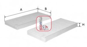 Filtru, aer habitaclu