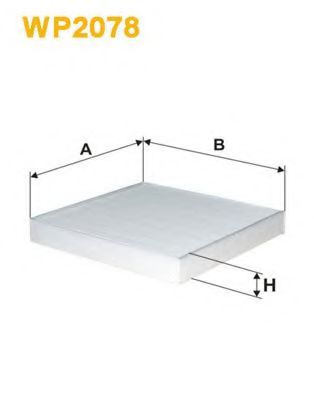 Filtru, aer habitaclu