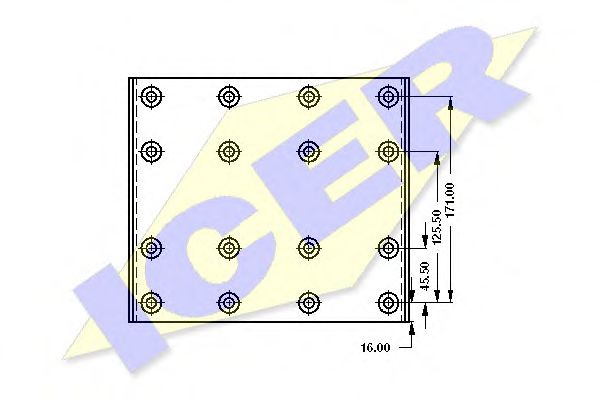 Set garnituri de frictiune, frana tambur