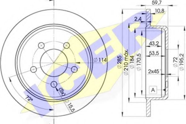 Disc frana