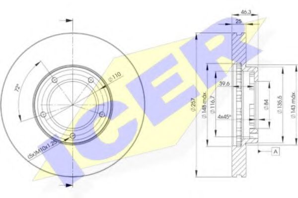 Disc frana