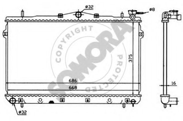 Radiator, racire motor