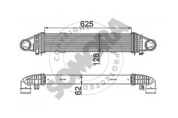 Intercooler, compresor