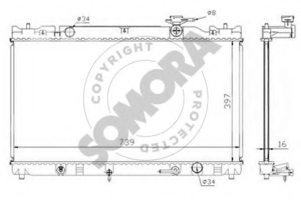 Radiator, racire motor