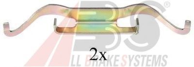 Set accesorii, placute frana