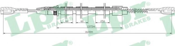 Cablu, frana de parcare