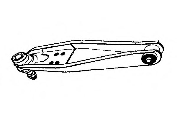 Brat, suspensie roata