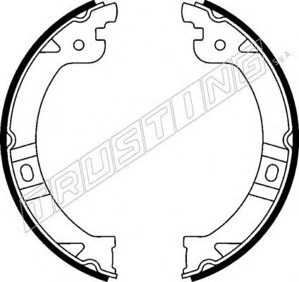 Set saboti frana, frana de mana