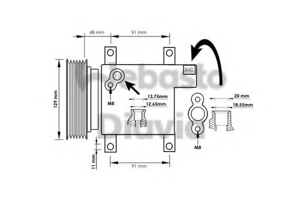 Compresor, climatizare