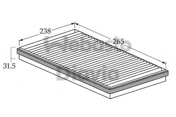 Filtru, aer habitaclu