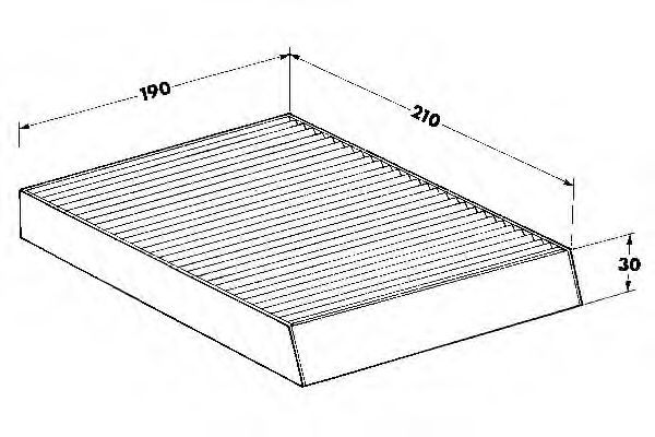 Filtru, aer habitaclu