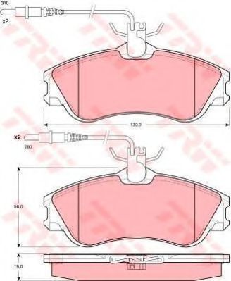 Set frana, frana disc