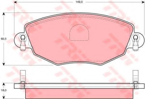 Set frana, frana disc