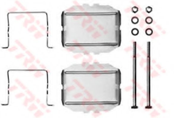 Set accesorii, placute frana