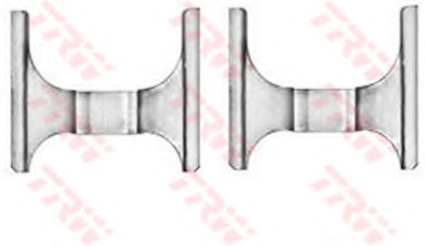 Set accesorii, placute frana