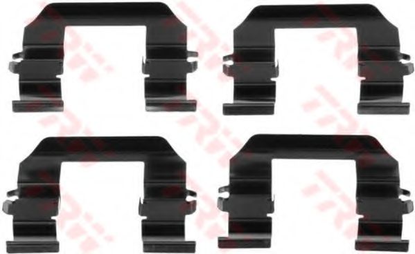 Set accesorii, placute frana