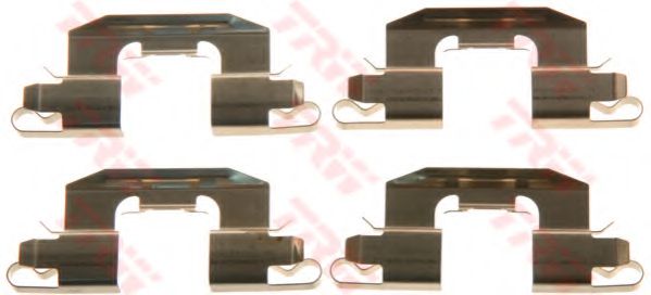 Set accesorii, placute frana