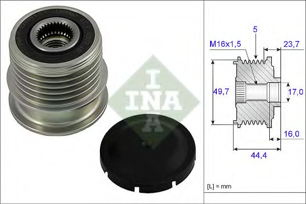 Sistem roata libera, generator