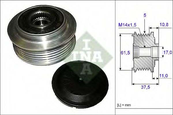 Sistem roata libera, generator